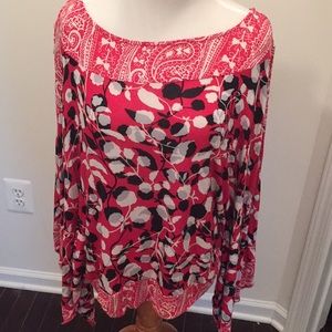 Lane Bryant Flowy flutter-sleeve top